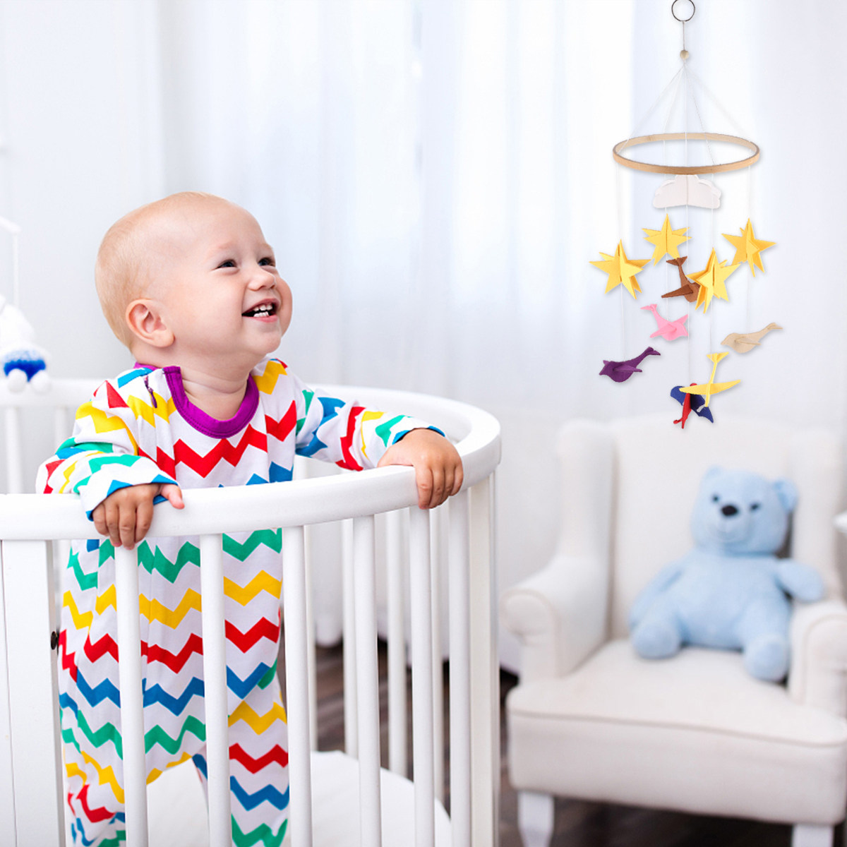 Baby Nursery Colors - 1Pcs 아기 침대 장식품 프리미엄 윈드