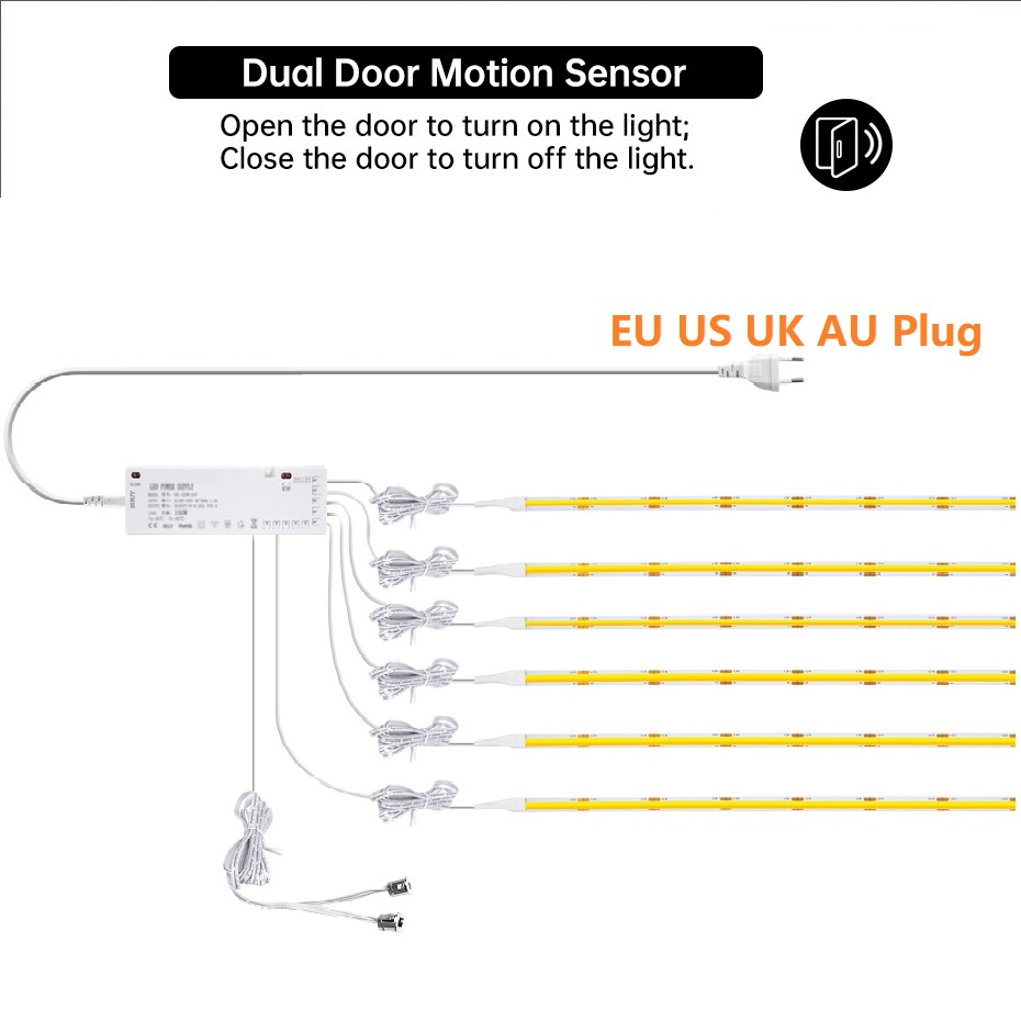 Drawer Dresser White - AU EU US UK 플러그 12V