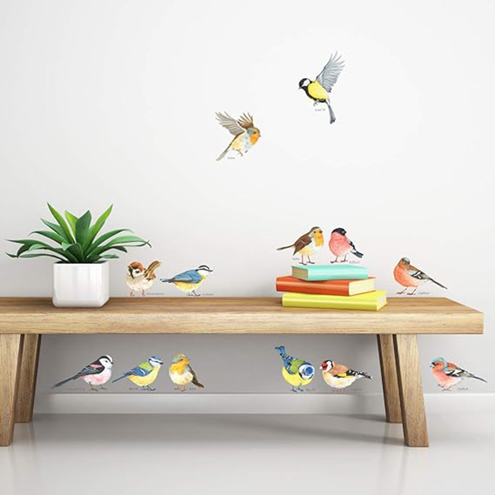 Baby Nursery Set Furniture - 작은 새 벽 스티커, 아기 보육원,