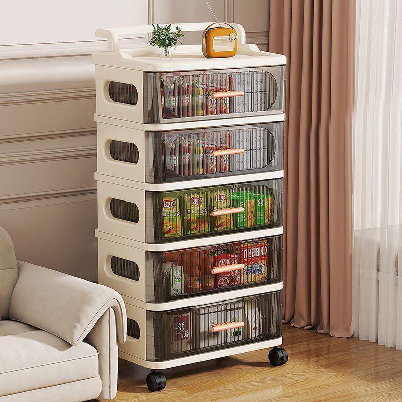 Baby Nursery Drawers - 어린이 장난감 수납장 다층 서랍 이동식