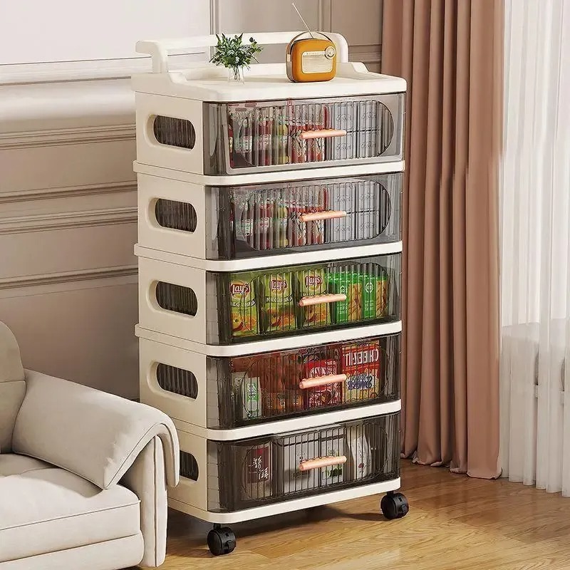 Baby Nursery Drawers - 어린이 장난감 수납장 다층 서랍 이동식
