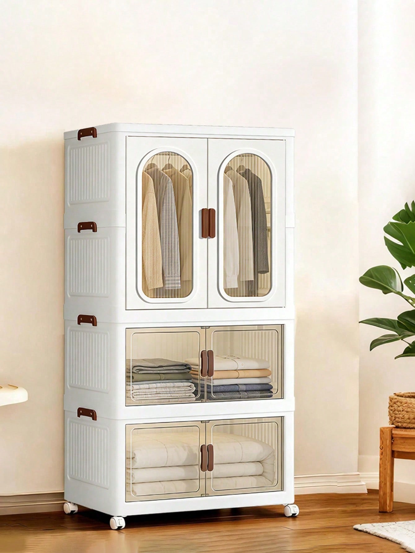 70cm 27.55인치 대형 접이식 옷장 수납함, 흰색 - Drawer Dresser White 리뷰 및 가격