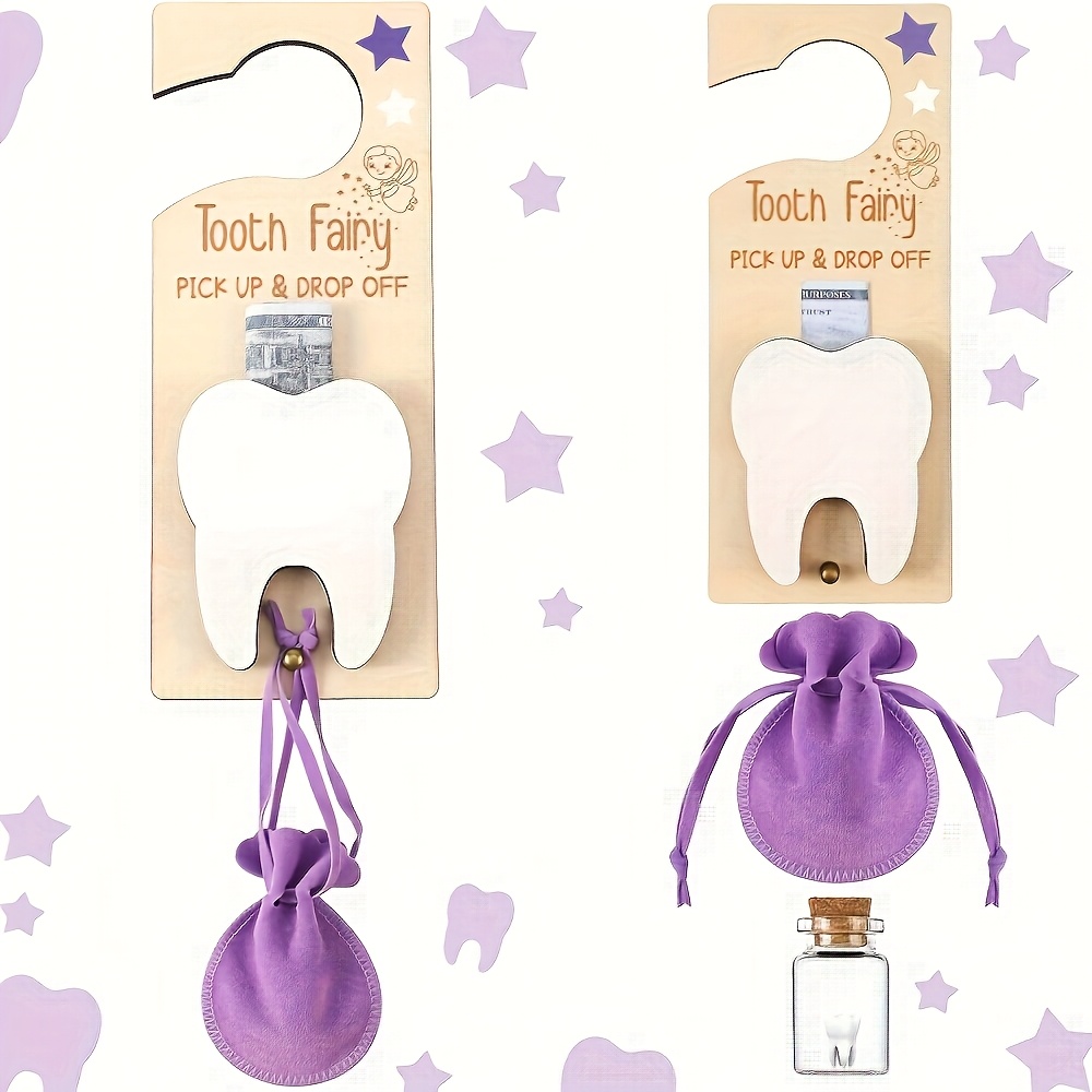치아요정 문패 장식, 유치 보관함 세트 (나무 치아 펜 - Baby Keepsake Box 리뷰 및 가격