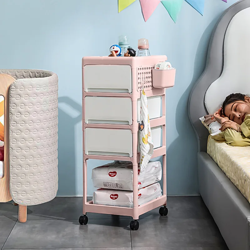크림색 이동식 수납 카트, 아기용품 및 침실용 서랍이  - Baby Nursery Drawers 리뷰 및 가격