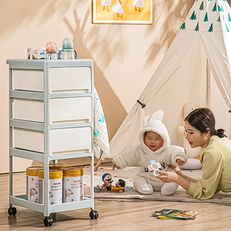 크림색 이동식 수납 카트, 아기용품 및 침실용 서랍이  - Baby Nursery Drawers 리뷰 및 가격