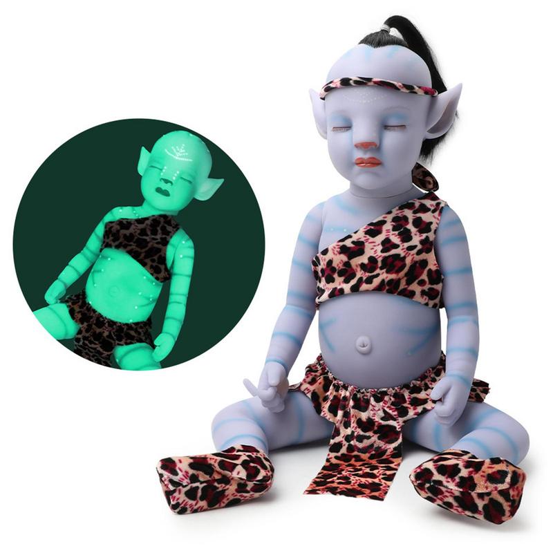 새로운 빛나는 아바타 다시 태어난 인형 어린이 장난감  - Baby Nursery Decor Boy 리뷰 및 가격
