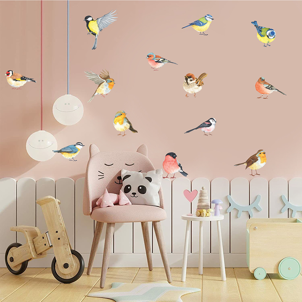 작은 새 벽 스티커, 아기 보육원, 어린이 방, 새 가 - Baby Nursery Set Furniture 리뷰 및 가격