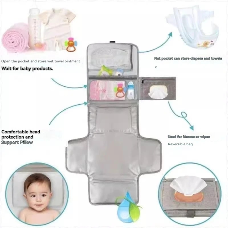 새로운 아기 기저귀 패드 외출용 휴대용 기저귀 패드 확 - Changing Table Topper 리뷰 및 가격
